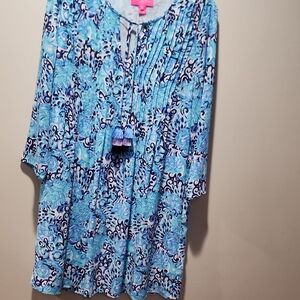 Lilly Pulitzer Womens Marlina Tunic Dress Size S Preowned